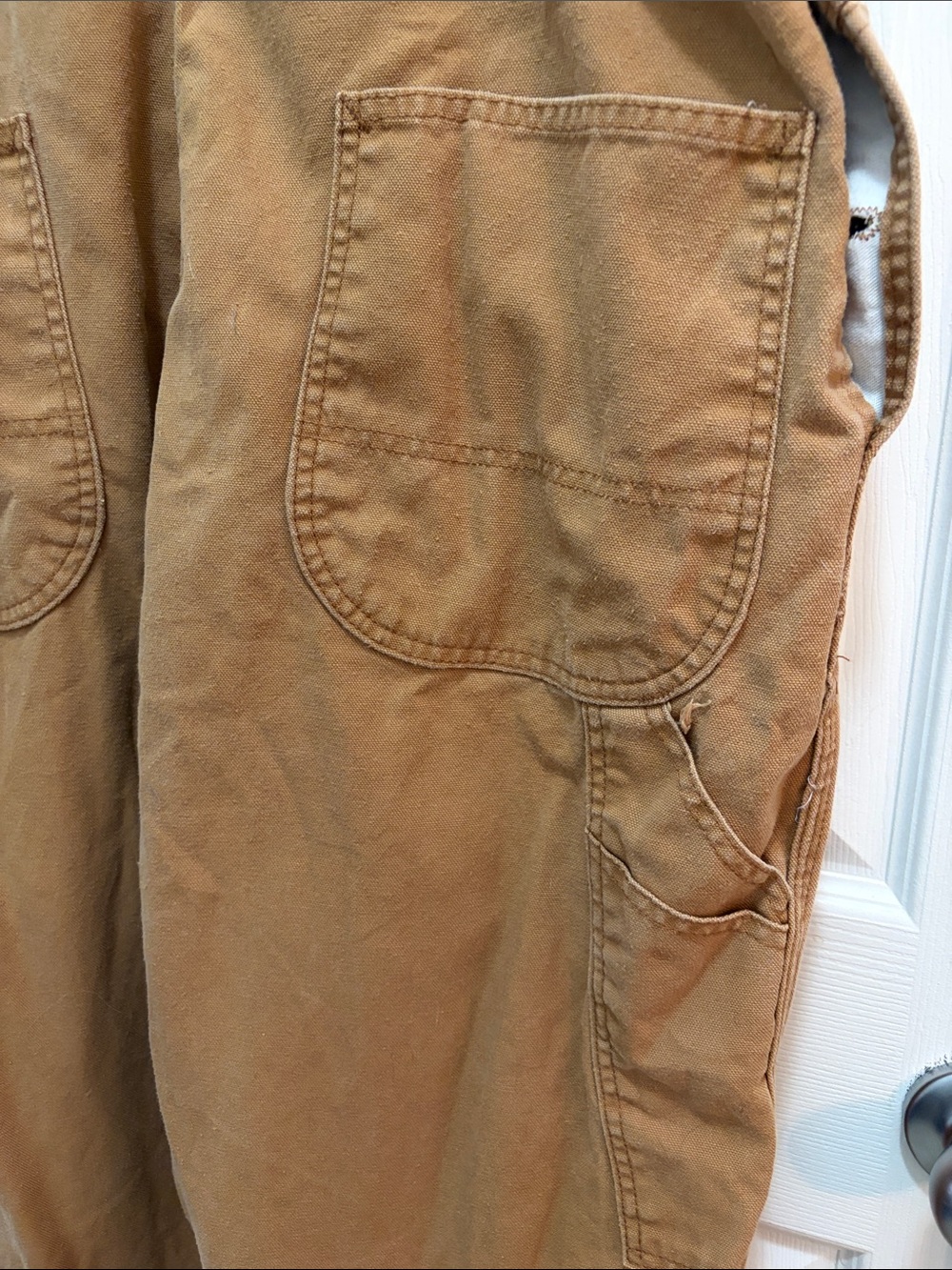 Vintage Style Dickies Duck Canvas Overalls 42 x 32 - Picture 11 of 16